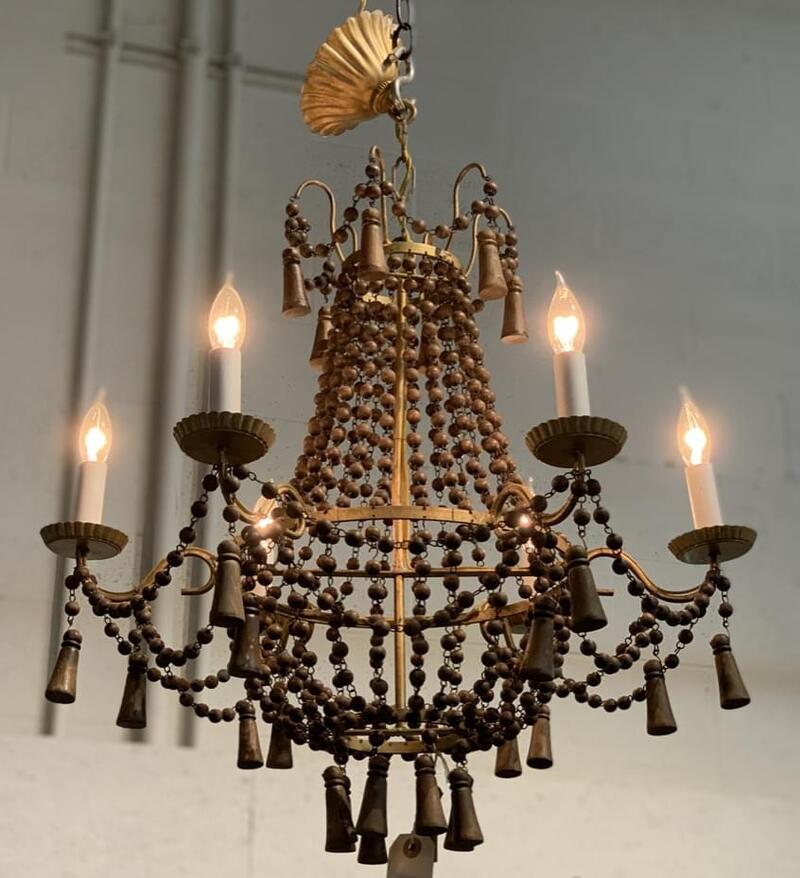 Beaded Chandelier