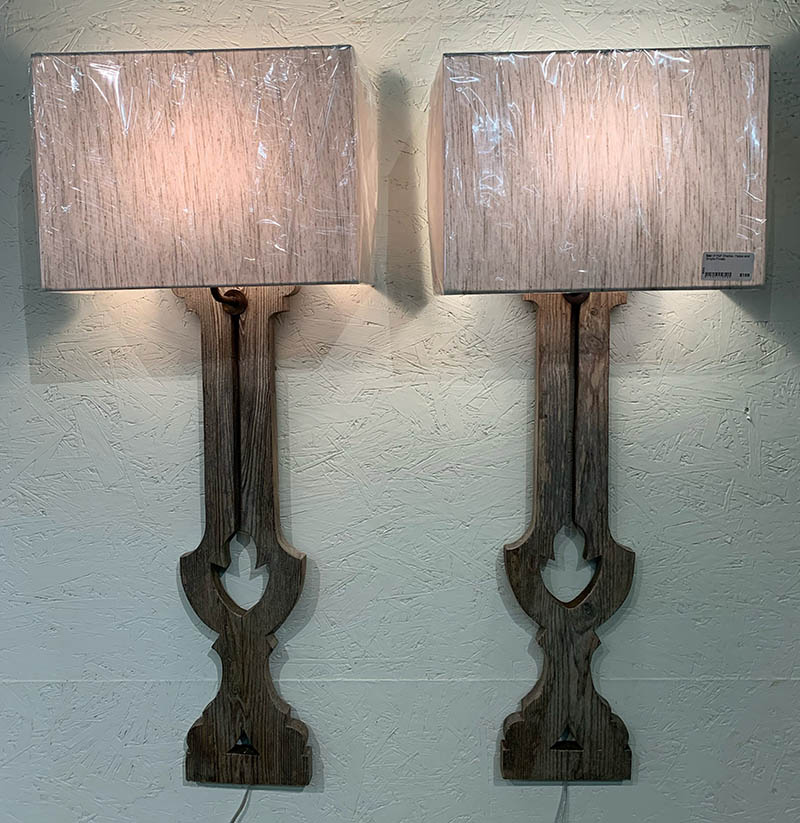 Wood Sconces