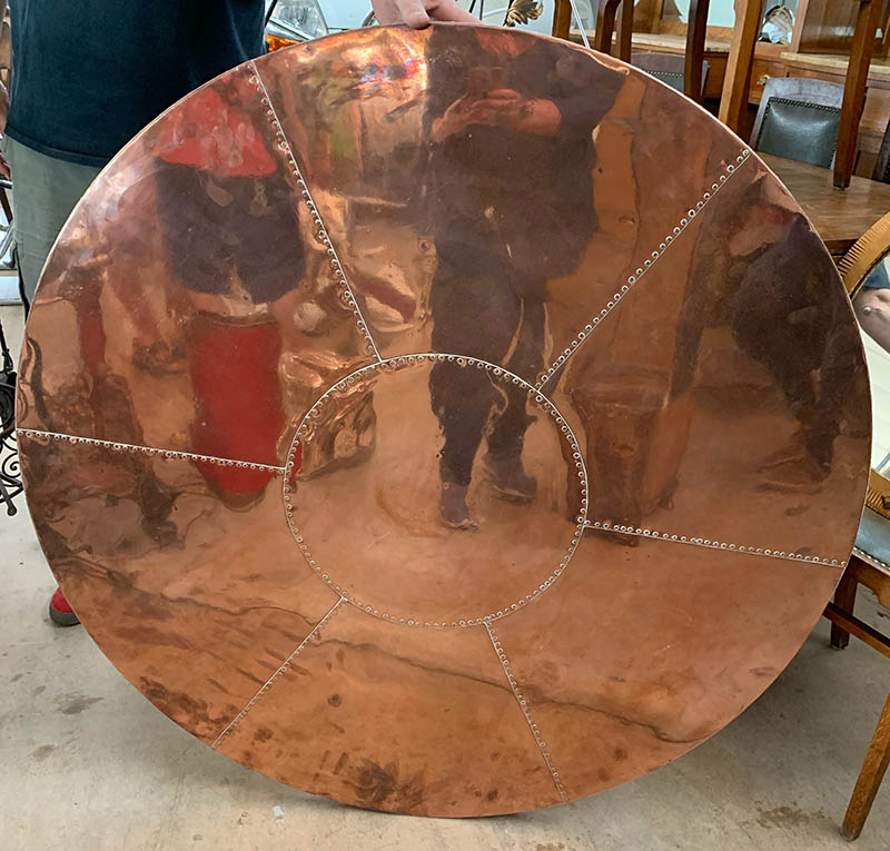 Round Copper Wall Hanging