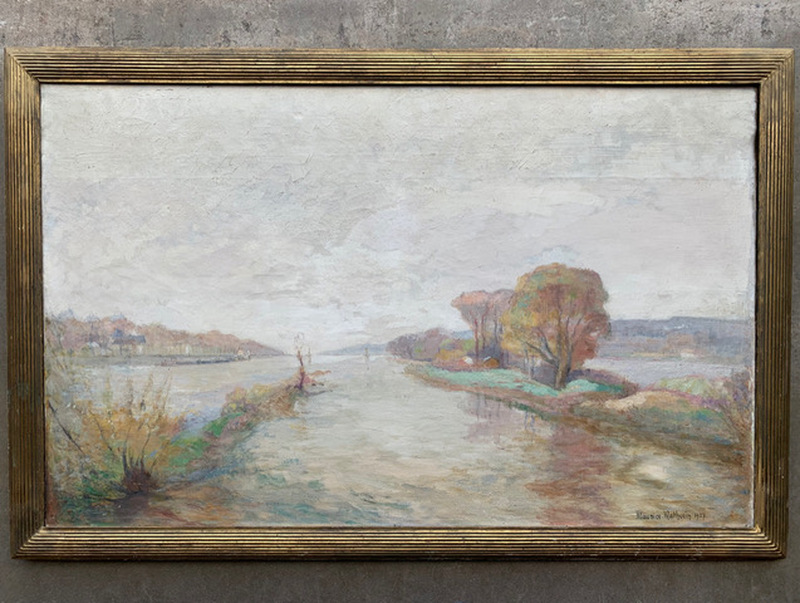 Serene Painting of the Loire
