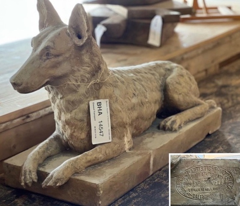 Dog Made From Terracotta