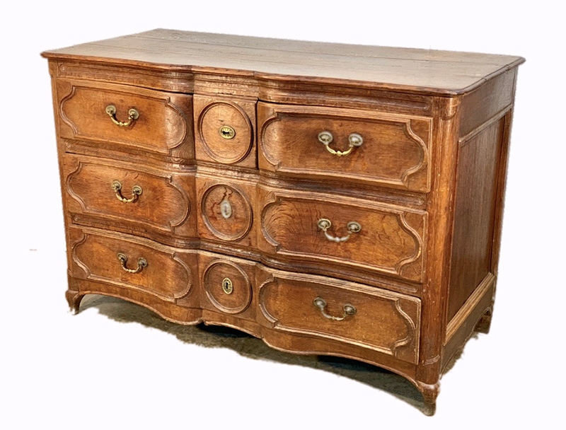 18th c. French Oak Chest 