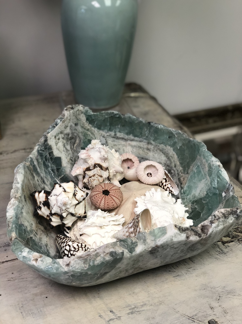 Fluorite Stone Bowl